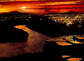 kusiro river hokkaido japan