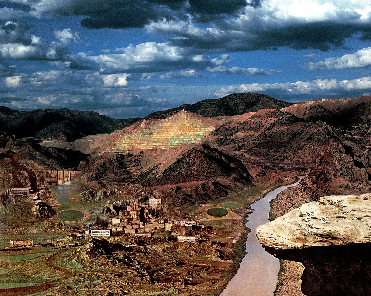 Oliver Wasow, Morenci Copper Mine, Arizona
1996, Archival inkjet